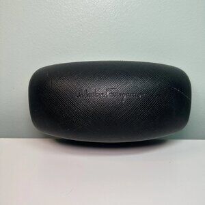 Salvatore Ferragamo Black Eyewear Case + Cloth – Luxury Essential